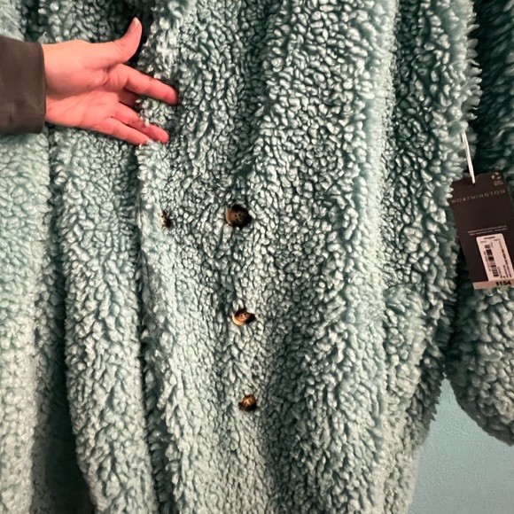 Worthington Long Fleece Jacket. NWT - Picture 6 of 12